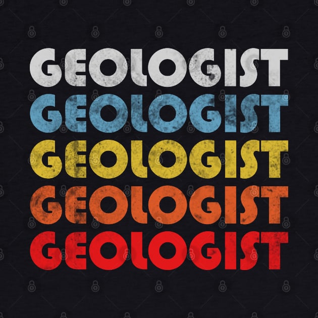 Geologist gift retro design. Perfect present for mom dad friend him or her by SerenityByAlex